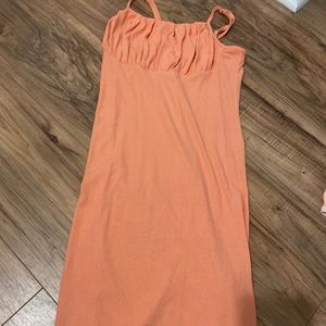 Orange dress